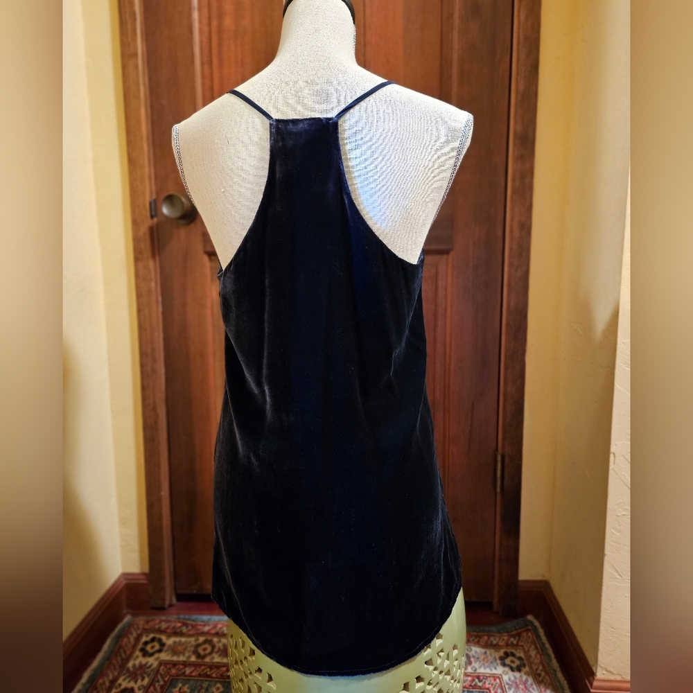 Johnny Was JADE Velvet Racer Back Camisole - Picture 2 of 2